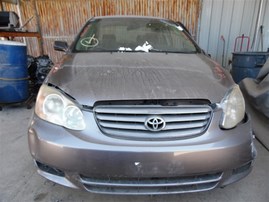 2003 Toyota Corolla Gray 1.8L AT #Z24733